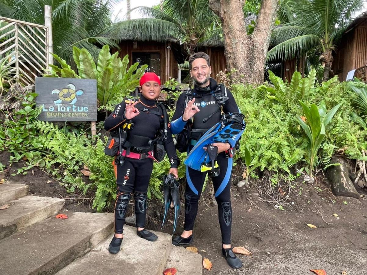 La Tortue Diving Resort Dauin Buitenkant foto