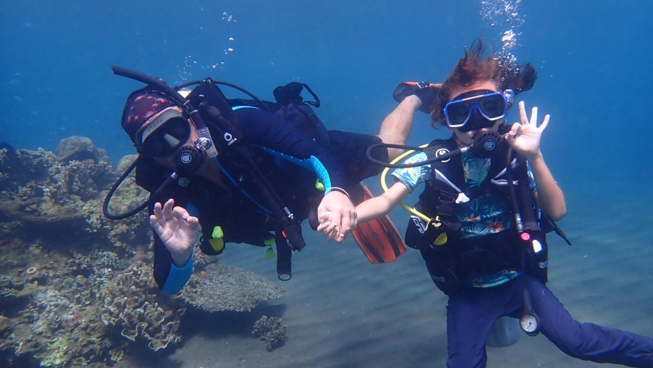 La Tortue Diving Resort Dauin Buitenkant foto
